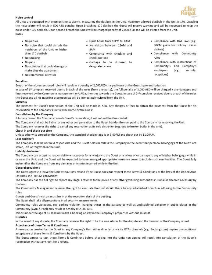 Elite Royal Apartment Dubai Luaran gambar