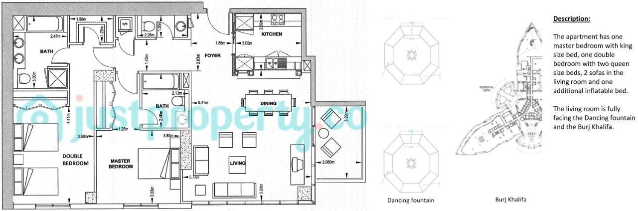 Elite Royal Apartment Dubai Luaran gambar